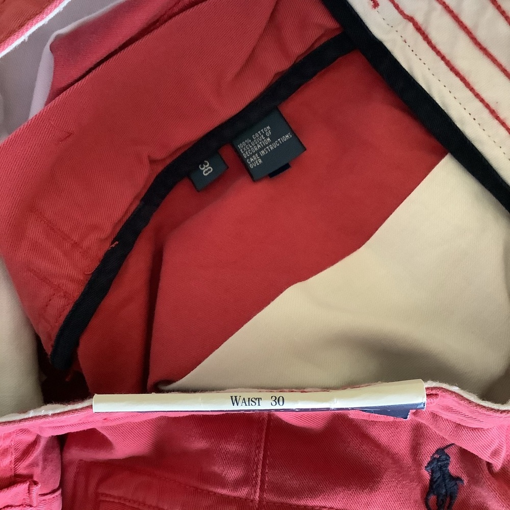 NEW 30” Red Ralph Lauren Cargo Shorts - Men - Picture 7 of 11